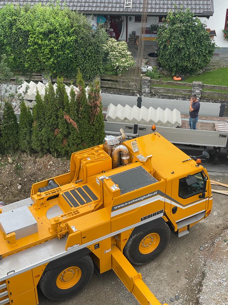 Bau eines Einfamilienhauses in Salzburg